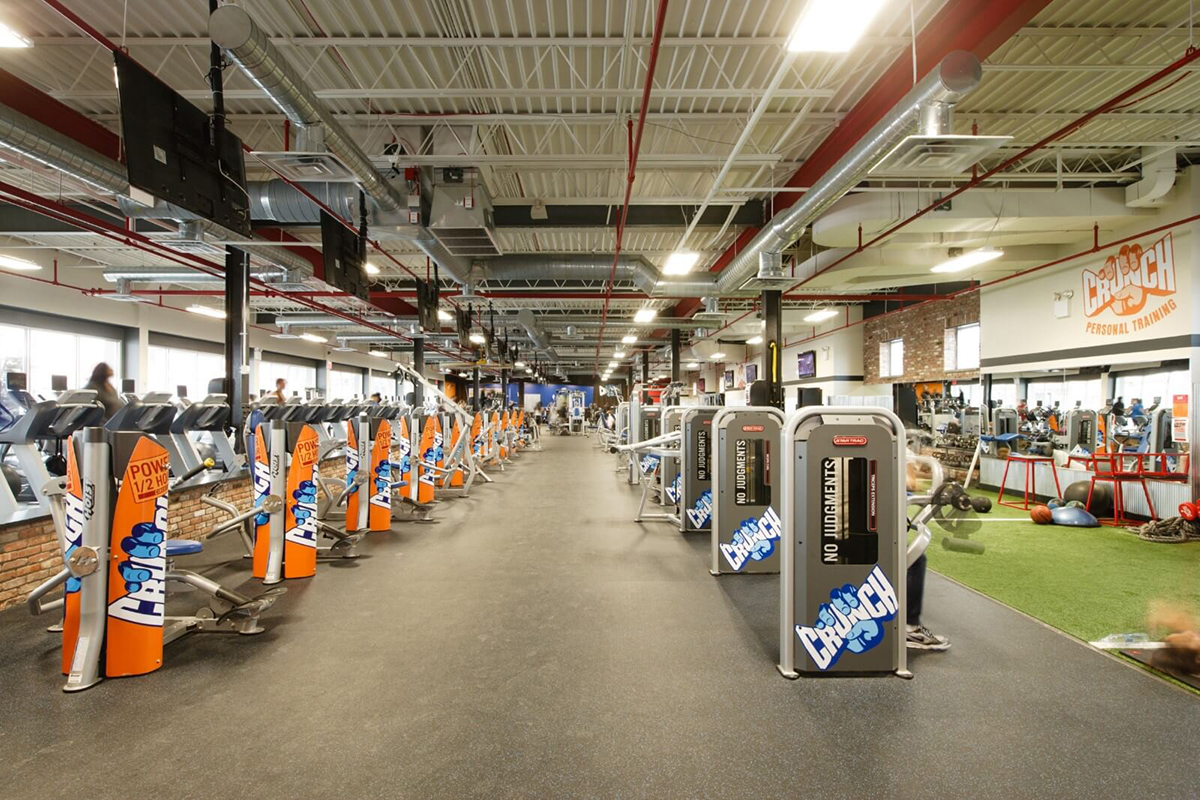 Crunch Fitness gym interior