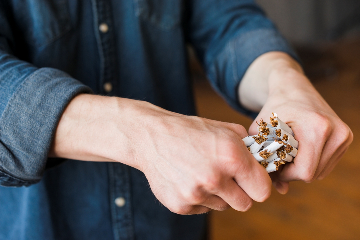 Reduced risk of cancer after quitting smoking